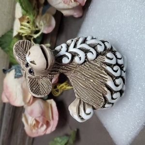 Vintage Artesania Rinconada Alpaca Lama Figurine